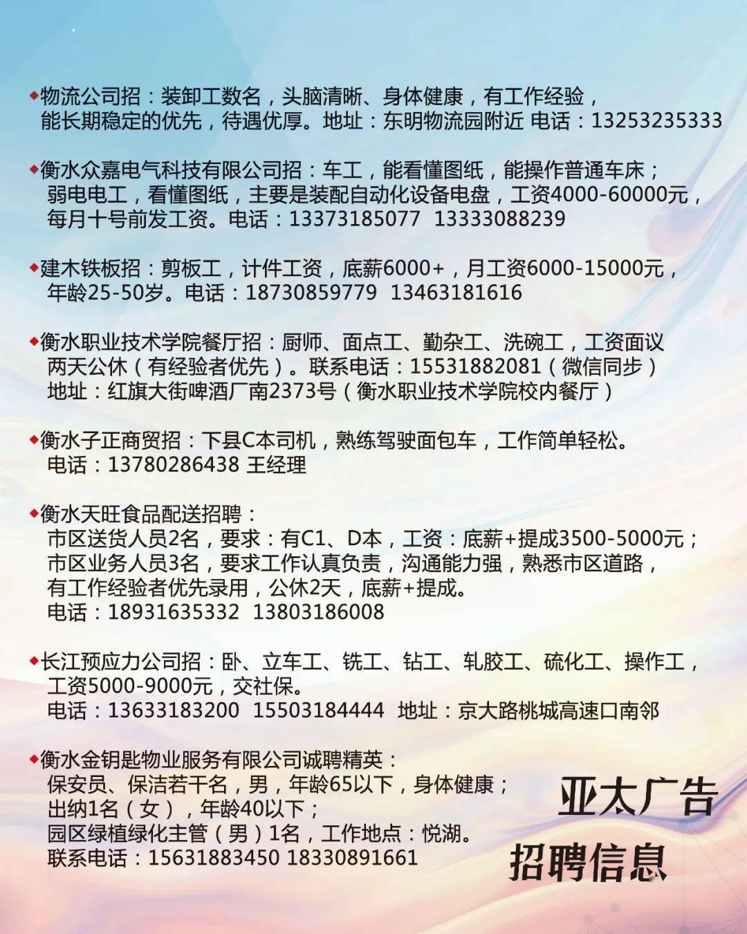 密云最新导购招聘信息汇总